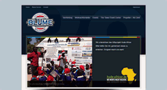 Desktop Screenshot of blume-service.de