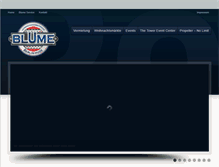 Tablet Screenshot of blume-service.de